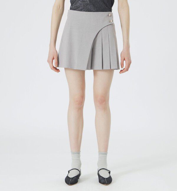  「アシンメトリープリーツスコート」|その他|