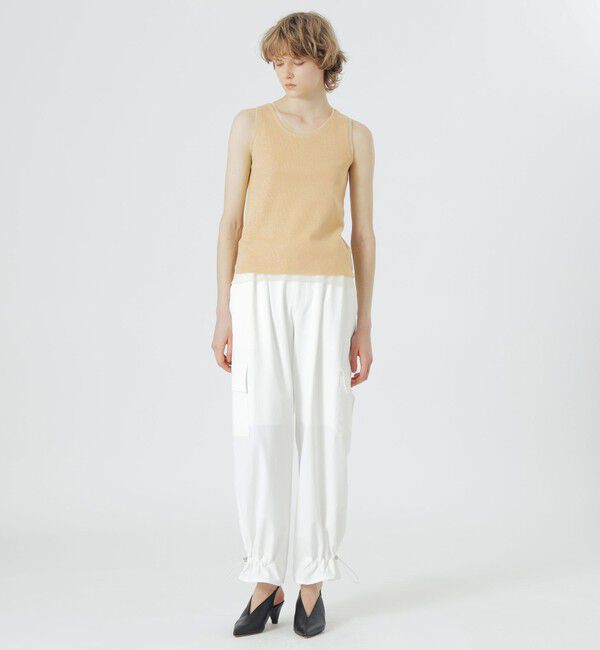  「ダブルウエストカーゴパンツ」|カーゴ|