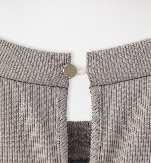  「スカーフサイドブロッキングワンピース」|ワンピース|