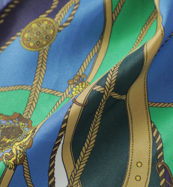  「スカーフコンビカットアウトニット」|Tシャツ・カットソー|