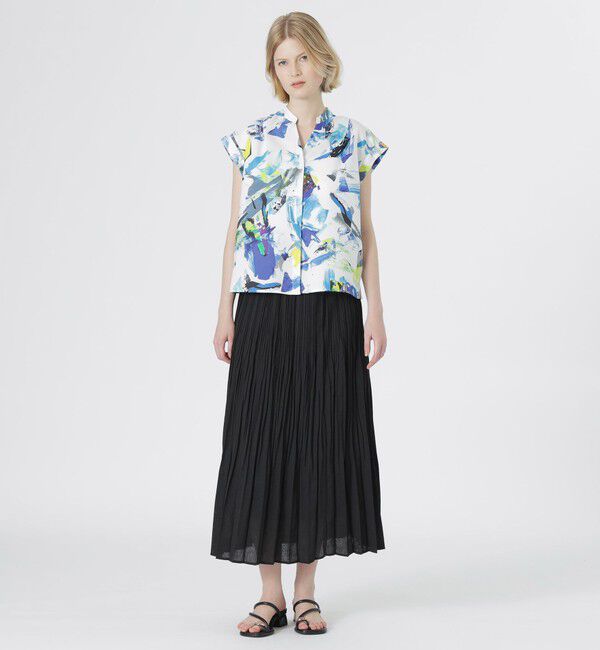  「【KANAKO SASAKI】コラボレーション ノースリーブシャツ」|シャツ・ブラウス|