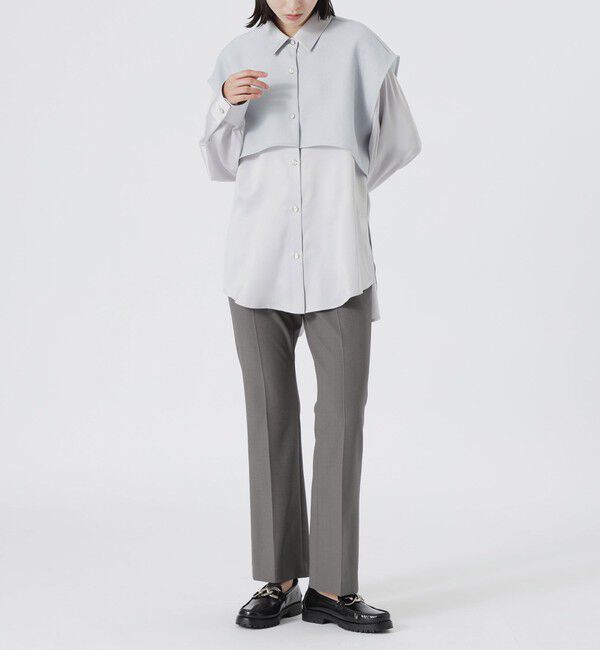  「レイヤードライクシャツ」|シャツ・ブラウス|