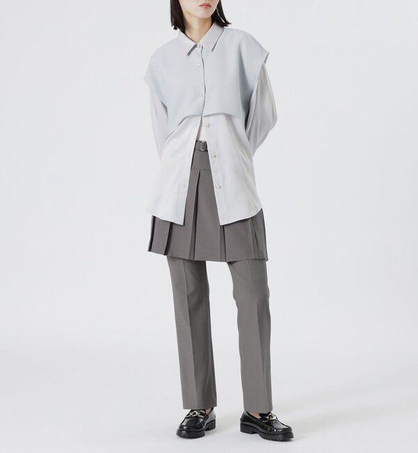  「レイヤードライクシャツ」|シャツ・ブラウス|