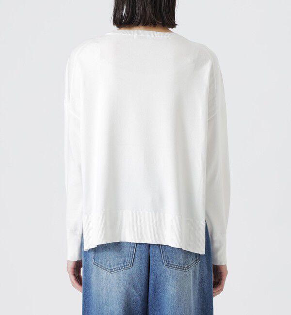  「ドロップショルダープルオーバー」|ニット・セーター|