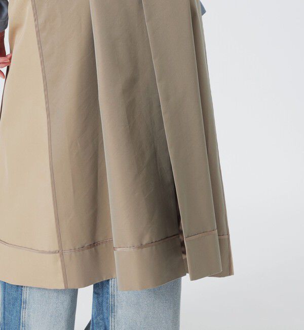  「ブロッキングトレンチコート」|トレンチコート|