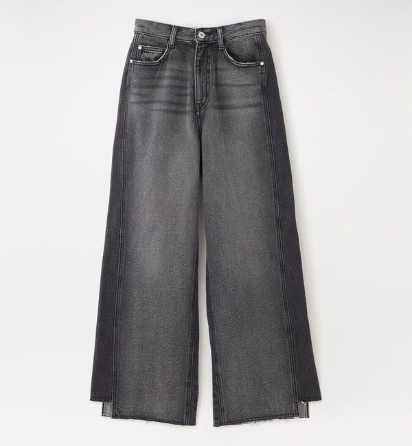  「リコンストラクトバギーデニム」|デニム|グレー