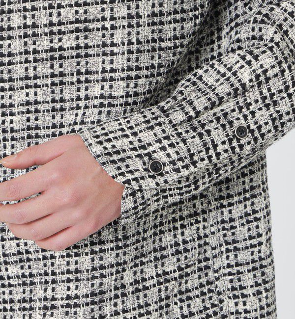  「ファニーツイードオーバーシャツ」|シャツ・ブラウス|