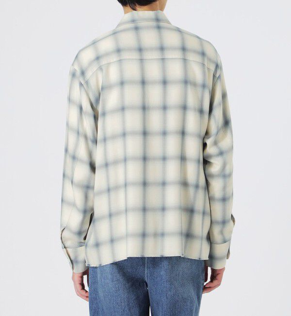  「レーヨンオンブレCPOシャツ」|シャツ・ブラウス|