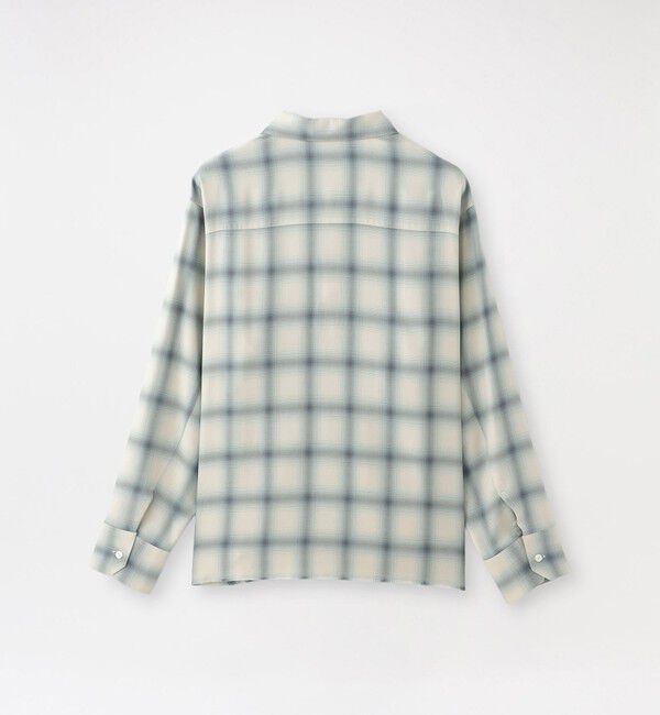  「レーヨンオンブレCPOシャツ」|シャツ・ブラウス|