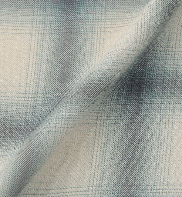  「レーヨンオンブレCPOシャツ」|シャツ・ブラウス|