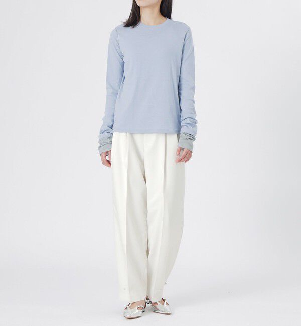  「テレコブロッキングトップス」|Tシャツ・カットソー|