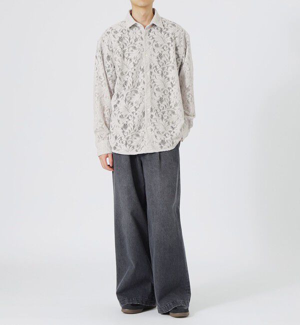  「2タックフェードバギーデニム」|デニム|