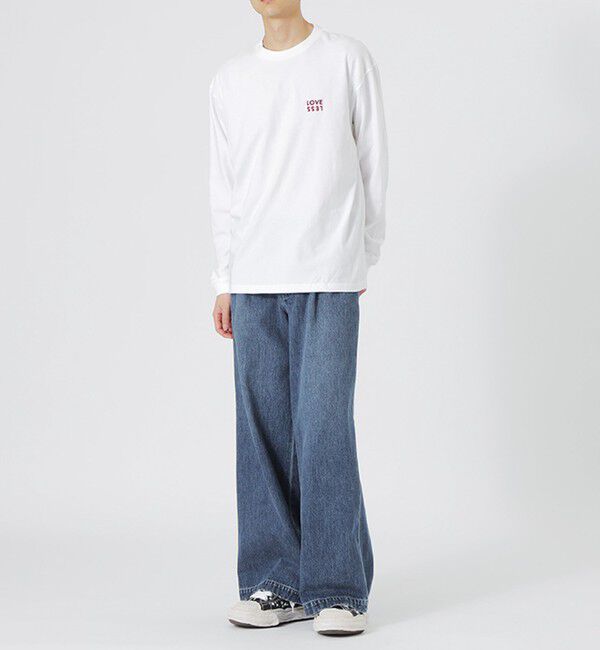  「2タックフェードバギーデニム」|デニム|