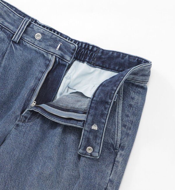  「2タックフェードバギーデニム」|デニム|
