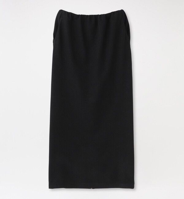  「コードピケタイトスカート」|スカート|ブラック