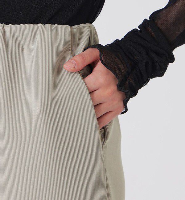  「コードピケタイトスカート」|スカート|