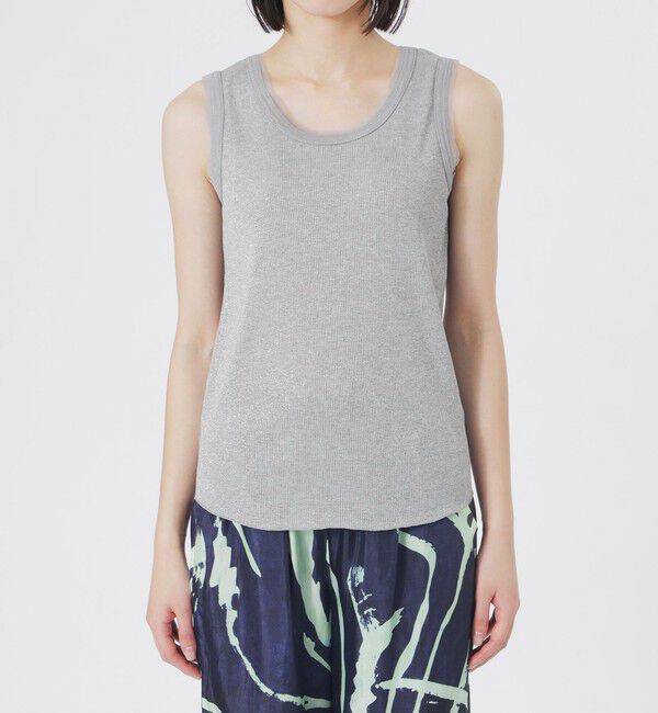  「ラメリブタンクトップ」|Tシャツ・カットソー|