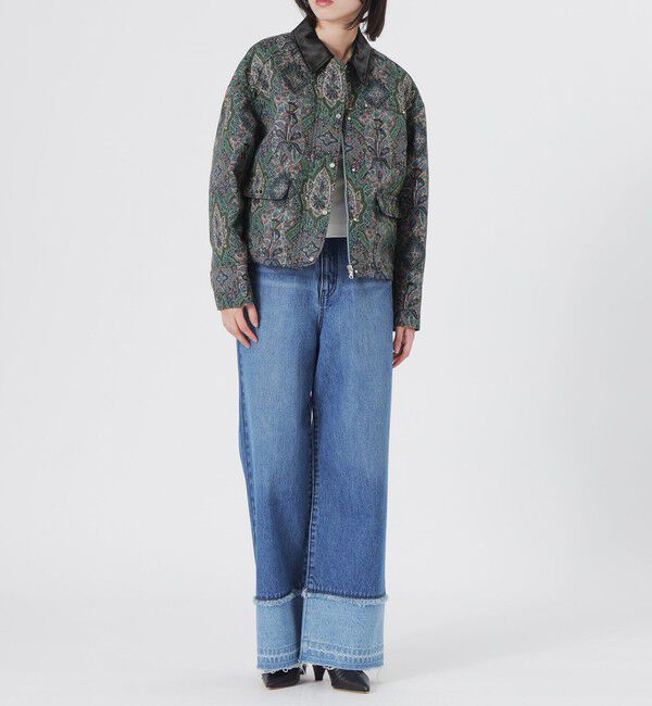  「エクステンドワイドデニム」|デニム|