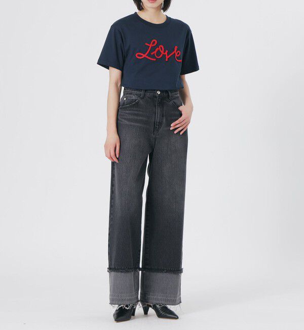  「エクステンドワイドデニム」|デニム|