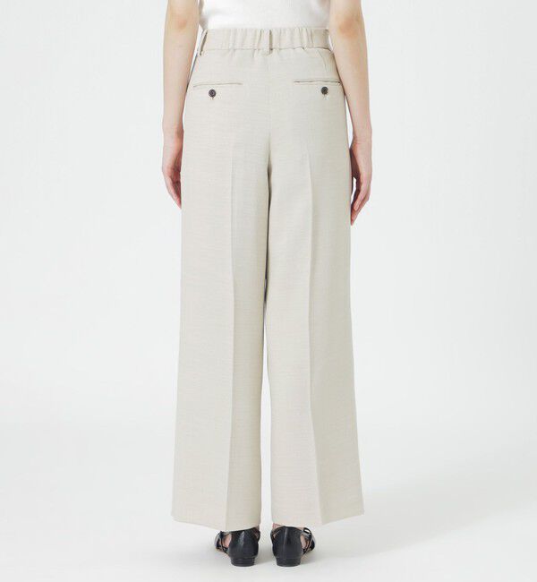  「ウォッシャブルスラブツイル2タックパンツ」|その他|