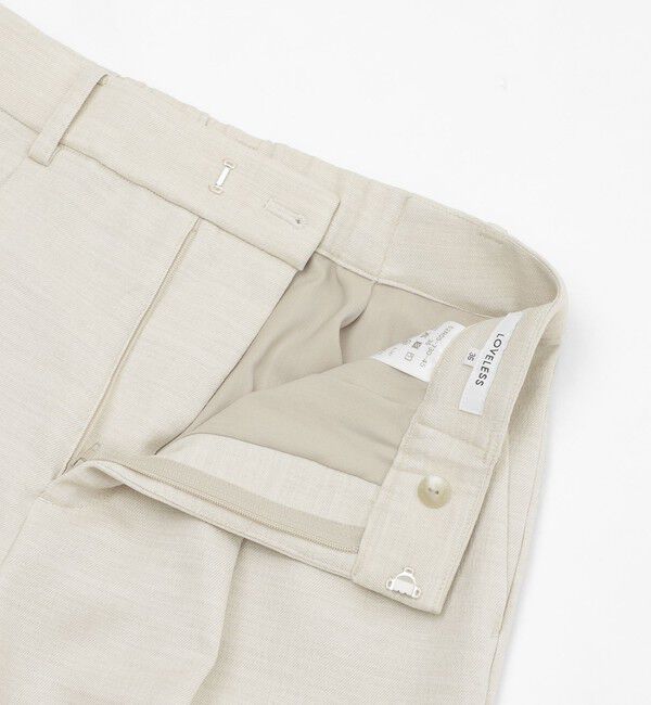  「ウォッシャブルスラブツイル2タックパンツ」|その他|