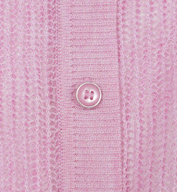  「メッシュニットカーディガン」|ニット・セーター|