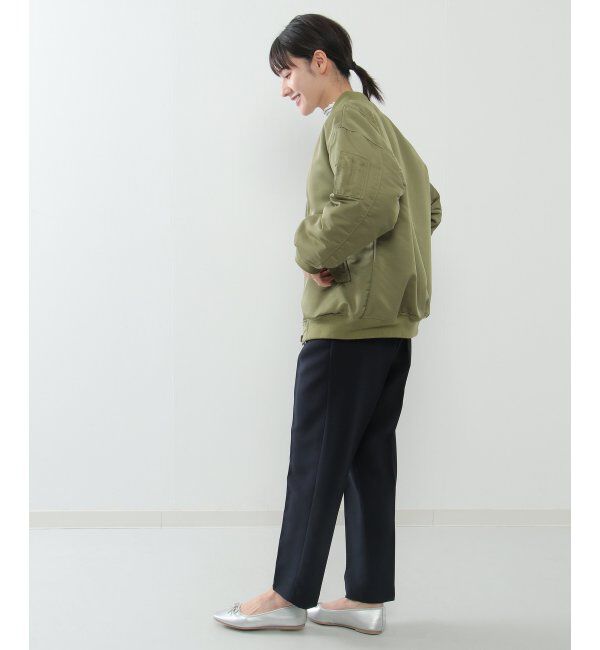 ikka「2WAYキルトMA-1」|ブルゾン・スタジャン|