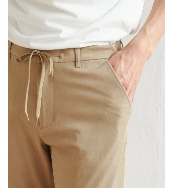 ikka「【雑誌MonoMax5月号掲載】GOKU楽パンツ EASY STRETCH 冷感アンクル「小泉孝太郎さん着用モデル」」|スラックス|