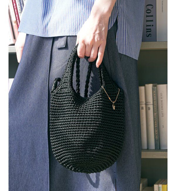 ikka「こま編みクリテショルダーバッグ」|その他|