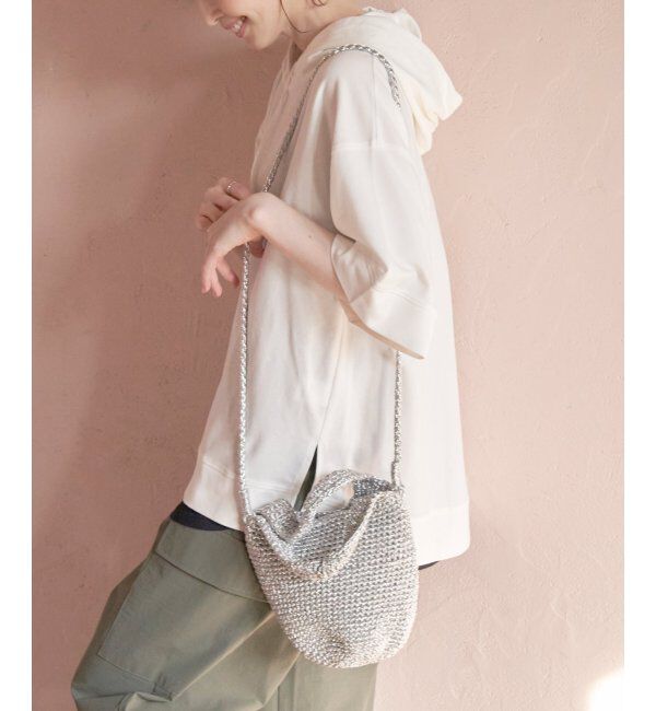 ikka「こま編みクリテショルダーバッグ」|その他|
