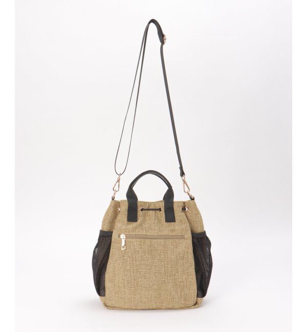 ikka「【雑誌InRed5月号掲載】ポリジュート2WAY巾着バッグ」|その他|