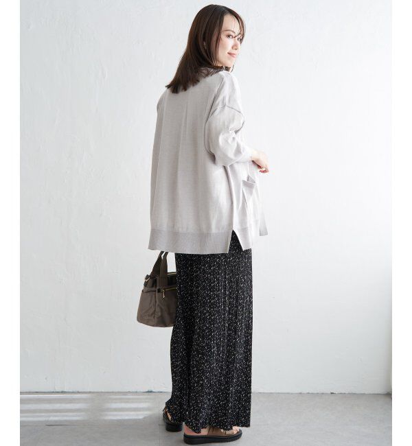 ikka「【雑誌InRed5月号掲載】さらっとプリーツワイドパンツ」|その他|