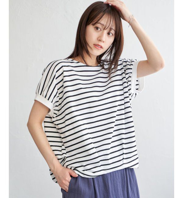 ikka「冷感ドルマンタックプルオーバー」|その他|