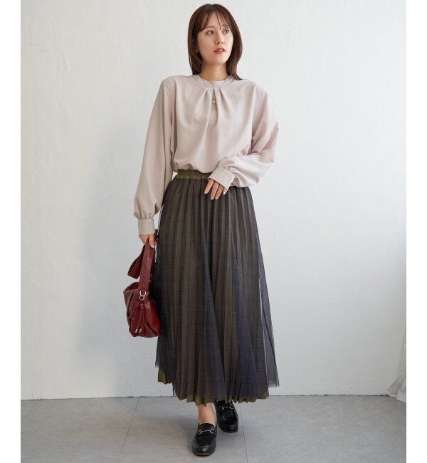 ikka「【親子コーデ】マルチWAYバンドカラーシャツ」|シャツ・ブラウス|