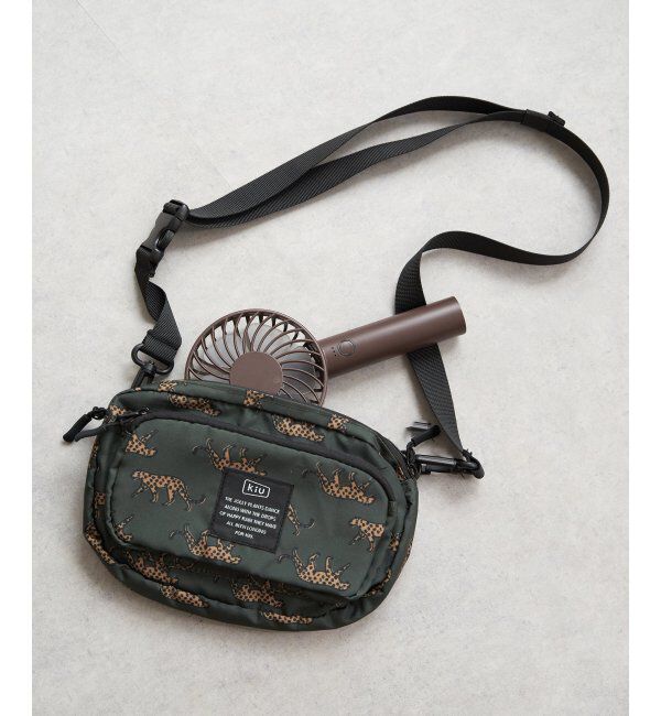 ikka「【WEB限定】KiU フロントポケットミニショルダーバッグ【撥水／防水】」|その他|ダークオリーブ