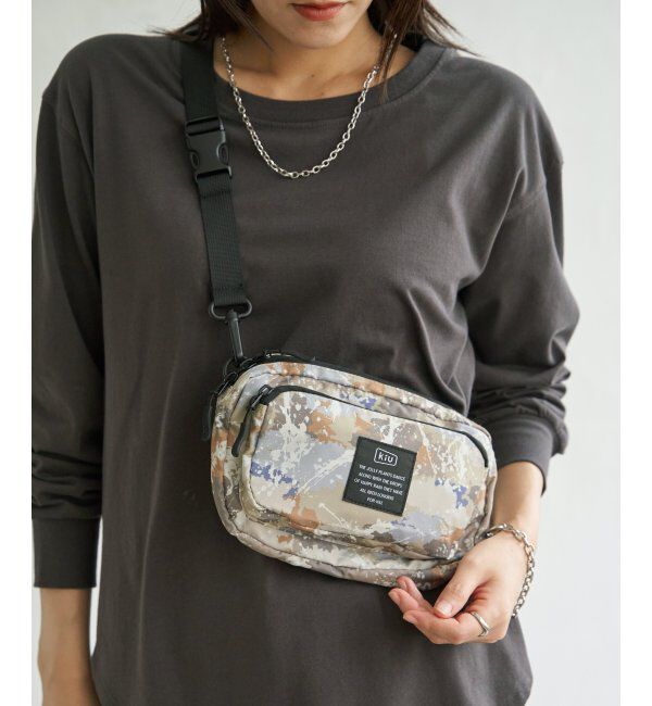 ikka「【WEB限定】KiU フロントポケットミニショルダーバッグ【撥水／防水】」|その他|