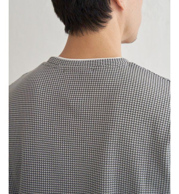 ikka「【雑誌MonoMax5月号掲載】冷感ドライワッフルフェイクT「小泉孝太郎さん着用モデル」」|Tシャツ・カットソー|