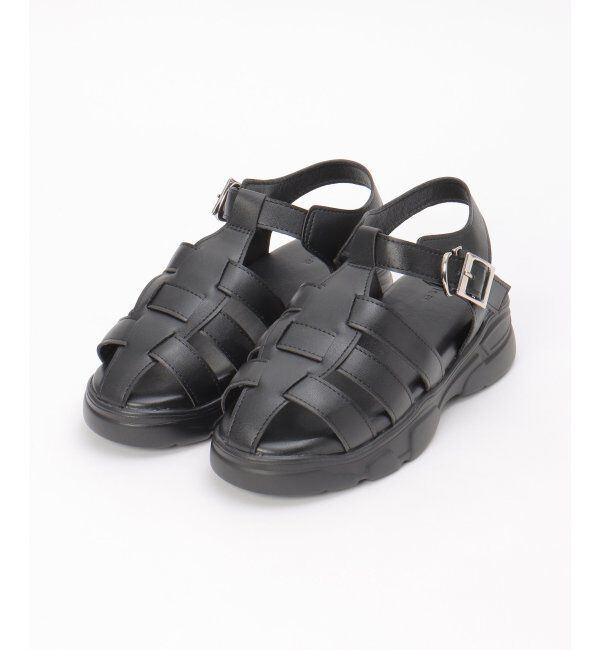 ikka「【雑誌InRed5月号掲載】グルカ厚底サンダル」|その他|