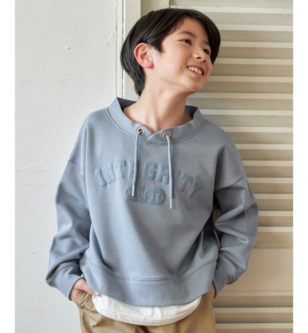 ikka kids「カノコDBルーイカレッジロゴPO」|Tシャツ・カットソー|