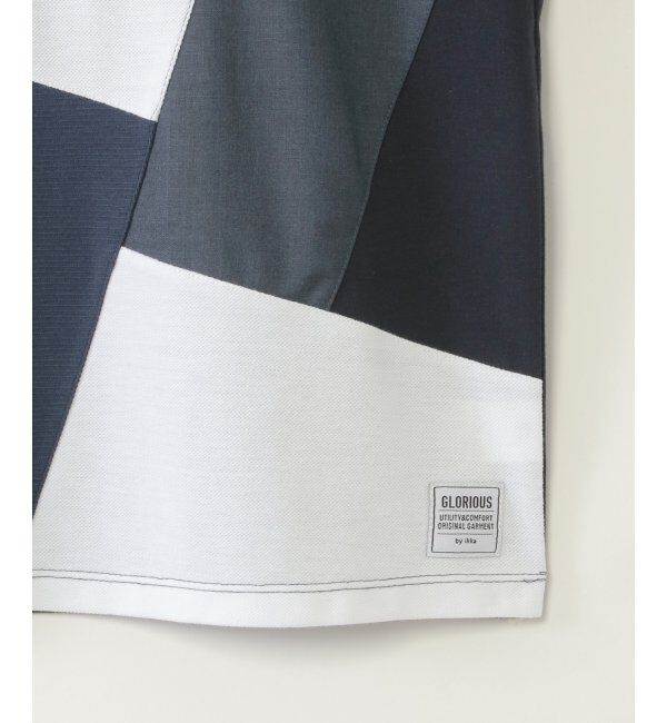 ikka kids「７ブソデポンチブロックスＴ」|Tシャツ・カットソー|