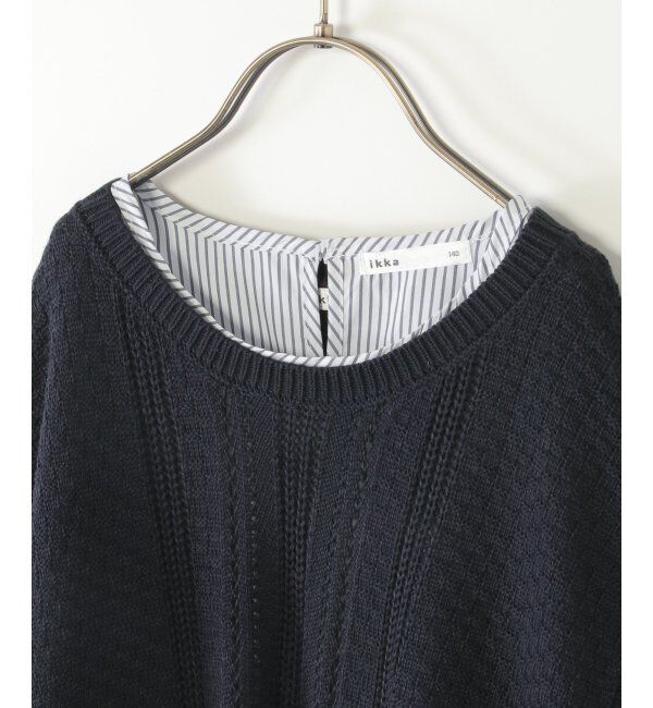 ikka kids「【親子コーデ】サイドリボンニットベストセット（120~160cm）」|その他|