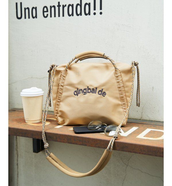 ikka「【雑誌InRed5月号掲載】撥水ロゴ入りミニトートバッグ」|その他|