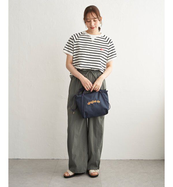 ikka「【雑誌InRed5月号掲載】撥水ロゴ入りミニトートバッグ」|その他|