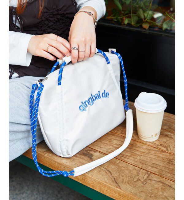 ikka「【雑誌InRed5月号掲載】撥水ロゴ入りミニトートバッグ」|その他|