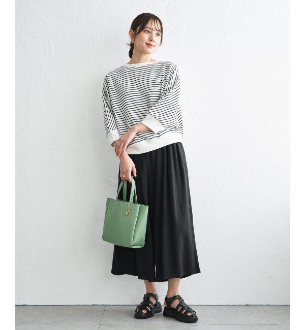 ikka「【雑誌InRed5月号掲載】タックフライスドルマンプルオーバー」|Tシャツ・カットソー|