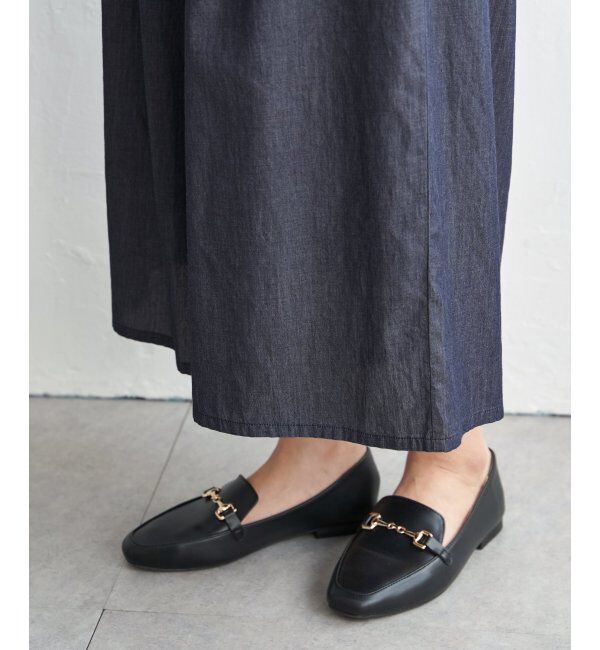 ikka「【雑誌InRed5月号掲載】デニム／レーヨンリネンガウチョ」|デニム|