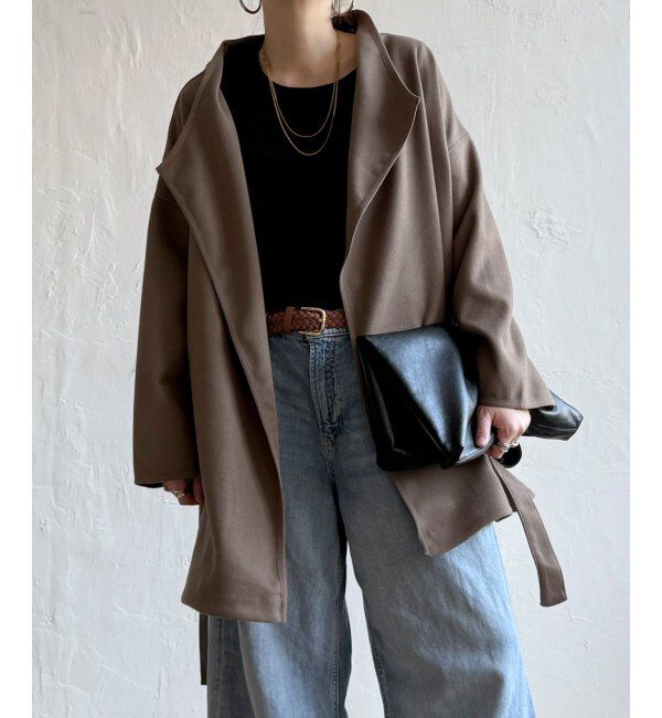 Lbc with Life「ジャージメルトントッパーコート」|その他|