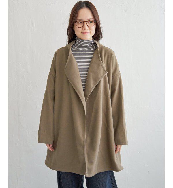 Lbc with Life「ジャージメルトントッパーコート」|その他|