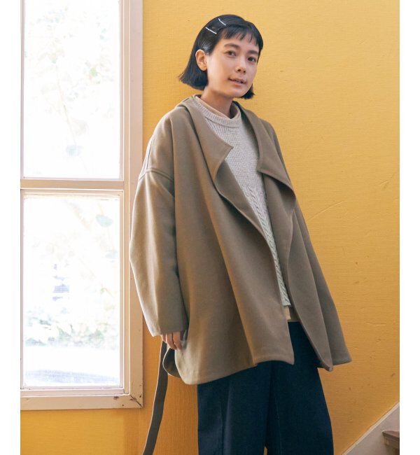 Lbc with Life「ジャージメルトントッパーコート」|その他|