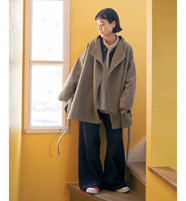 Lbc with Life「ジャージメルトントッパーコート」|その他|